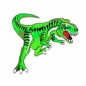 Parche Termoadhesivo T-Rex Verde 10,5x9cm