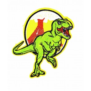 Parche Termoadhesivo T-Rex Verde 10x9cm
