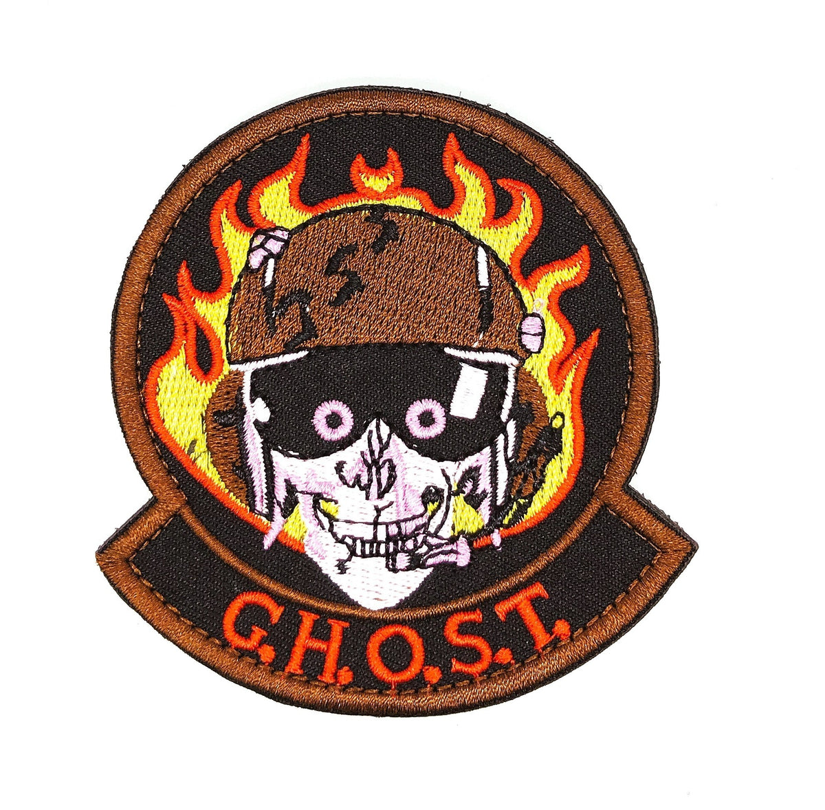 Parche Bordado U.S Air Force G.H.O.S.T 8cm