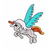 Parche Termoadhesivo Unicornio alado 7x6,5 cm