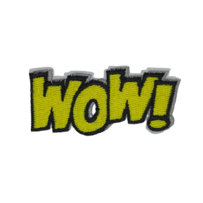 Parche Termoadhesivo WOW! 6,5x3 cm