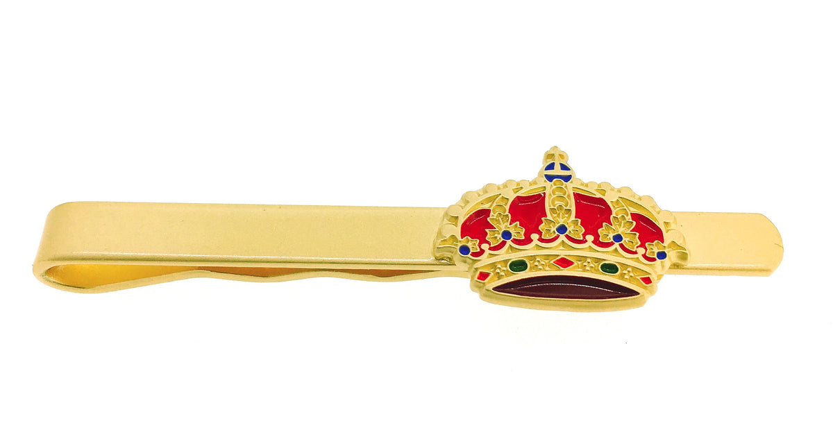 Pasador de Corbata Corona Real