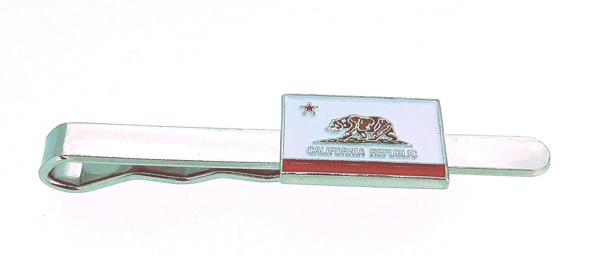 Pasador de Corbata de la Bandera de California Republic