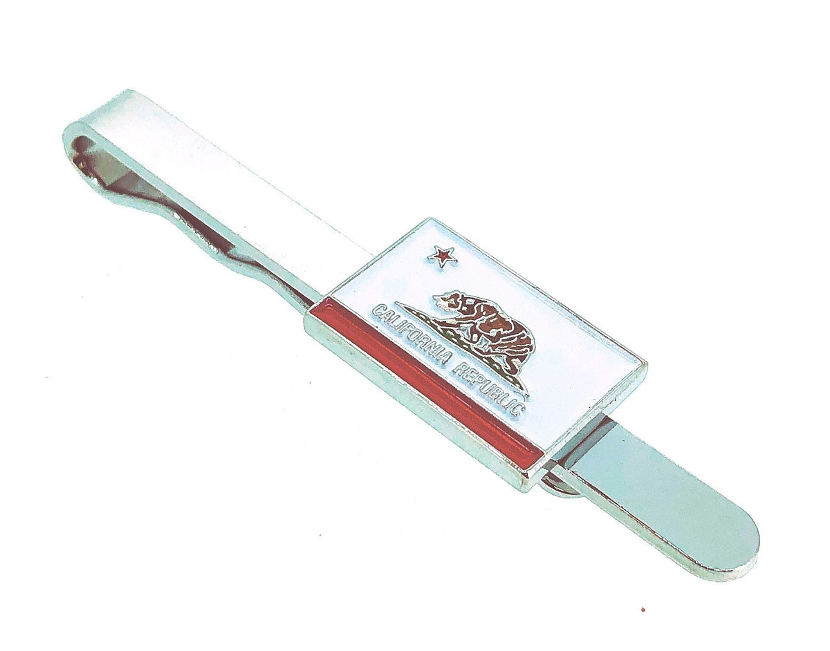 Pasador de Corbata de la Bandera de California Republic