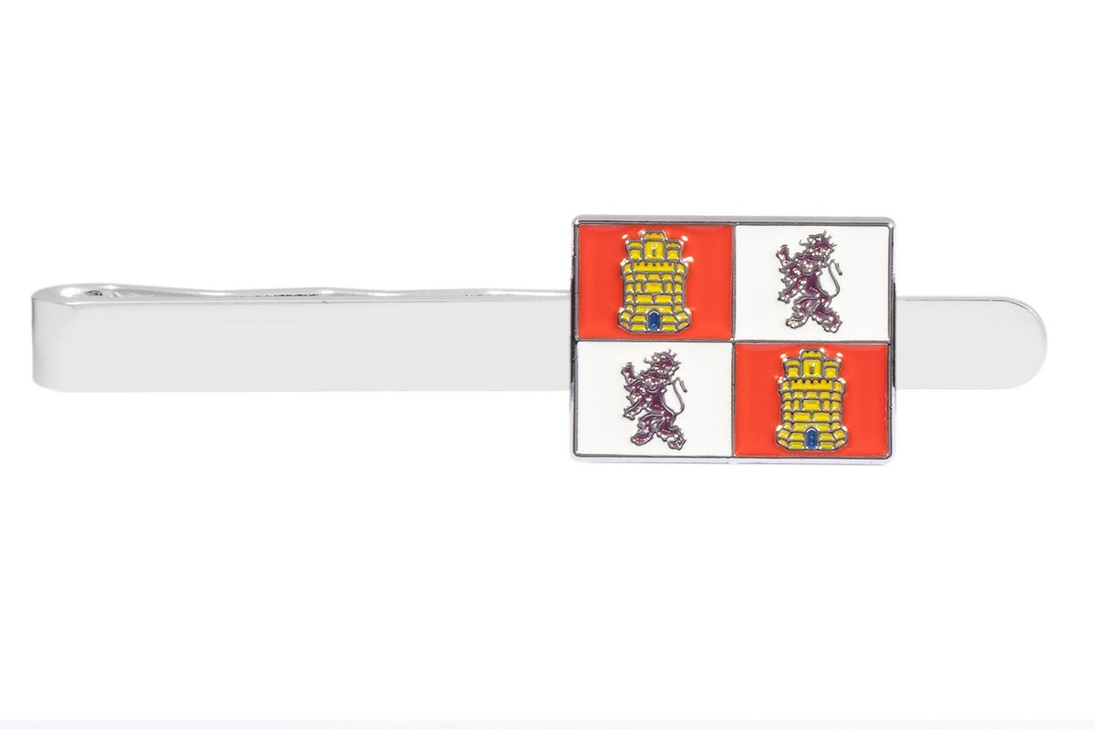 Pasador de Corbata Estandarte Bandera del Reino de Castilla