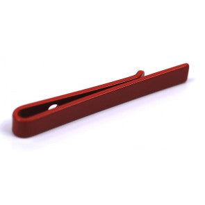 Pasador de Corbata Slim 4,3 cm Rojo