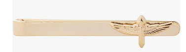 Pasador de corbata FAMET Dorado 20 x 11 mm