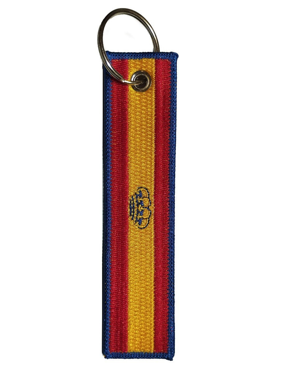Llavero de tela de Distintivo oficial de Patrón de Yate