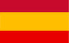 Pack 5 pegatinas de la bandera España10x6cm