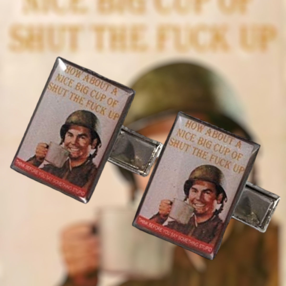 Gemelos  HOW ABOUT A BIG CUP OF SHUT THE FUCK UP