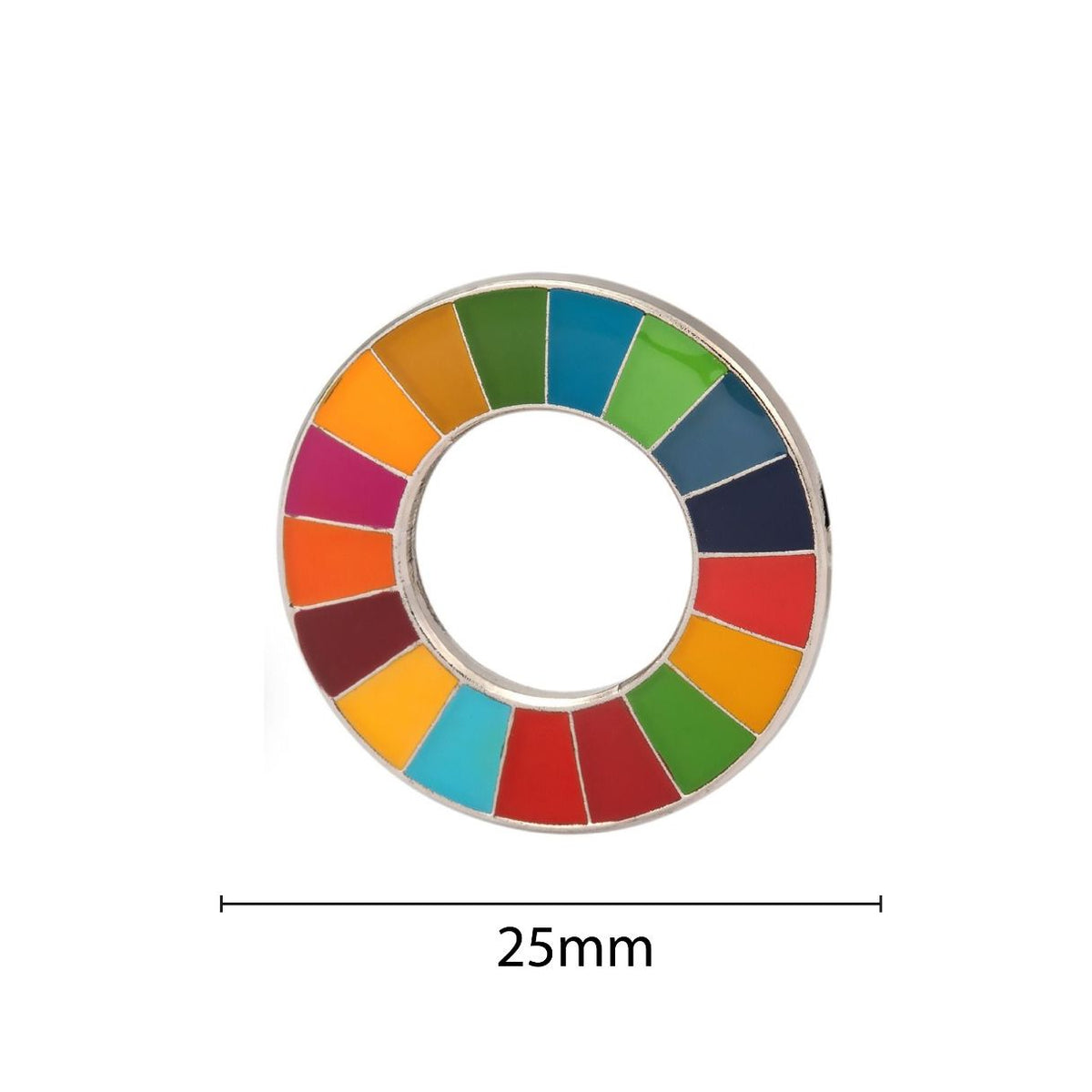 Pin de Solapa Agenda 2030 25 mm