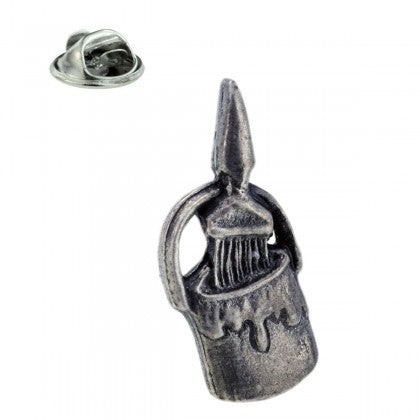 Pin de Solapa Brocha en Cubo de Pintura 23x10mm