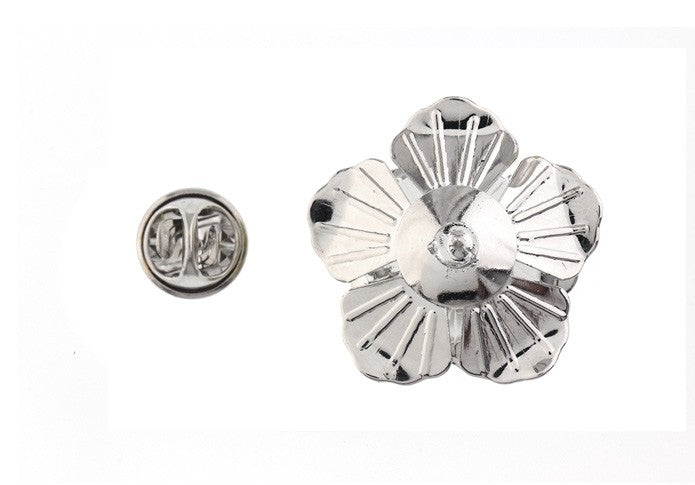 Pin Broche de Solapa Flor Amarilla