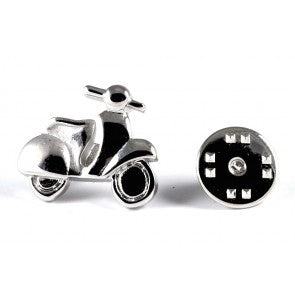 Pin Ciclomotor Plateado