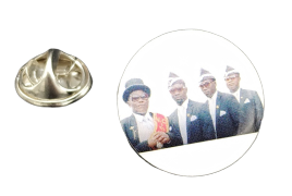 Pin de Solapa Africanos Ataud 20mm