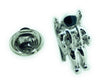 Pin de Solapa Astronauta Plateado