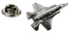 Pin de Solapa Avión F35 Plateado