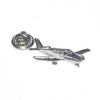 Pin de Solapa Avioneta Plateada