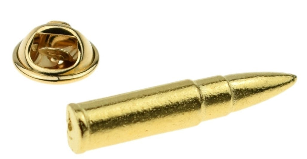 Pin de Solapa Bala Dorada