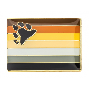 Pin de Solapa Bandera Bear Brotherhood LGTBI