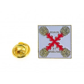 Pin de Solapa Bandera del Batallón del Regimiento de Infantería de la Luisiana 1779-1781