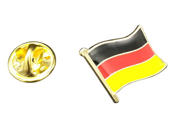 Pin de Solapa Bandera Mastil Alemania 16x15mm