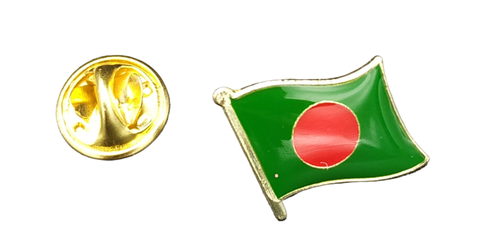 Pin de Solapa Bandera Mastil Bangladesh 16x15mm