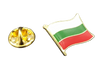 Pin de Solapa Bandera Mastil Bulgaria16x15mm