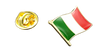 Pin de Solapa Bandera Mastil Italia 16x15mm