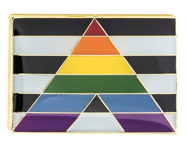 Pin de Solapa Bandera Bear Brotherhood Straight Allies LGTBI