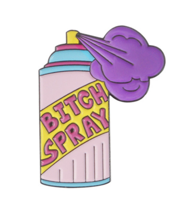 Pin de Solapa BITCH SPRAY 35 mm