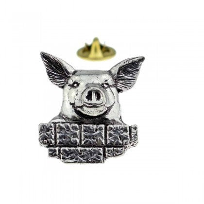 Pin de Solapa Cabeza de Cerdo 30x25mm