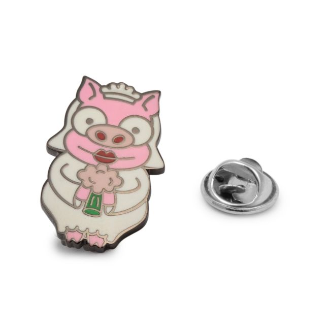 Pin de Solapa Cerdita Simpsons 30mm