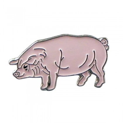 Pin de Solapa Cerdo de Granja 25x15mm