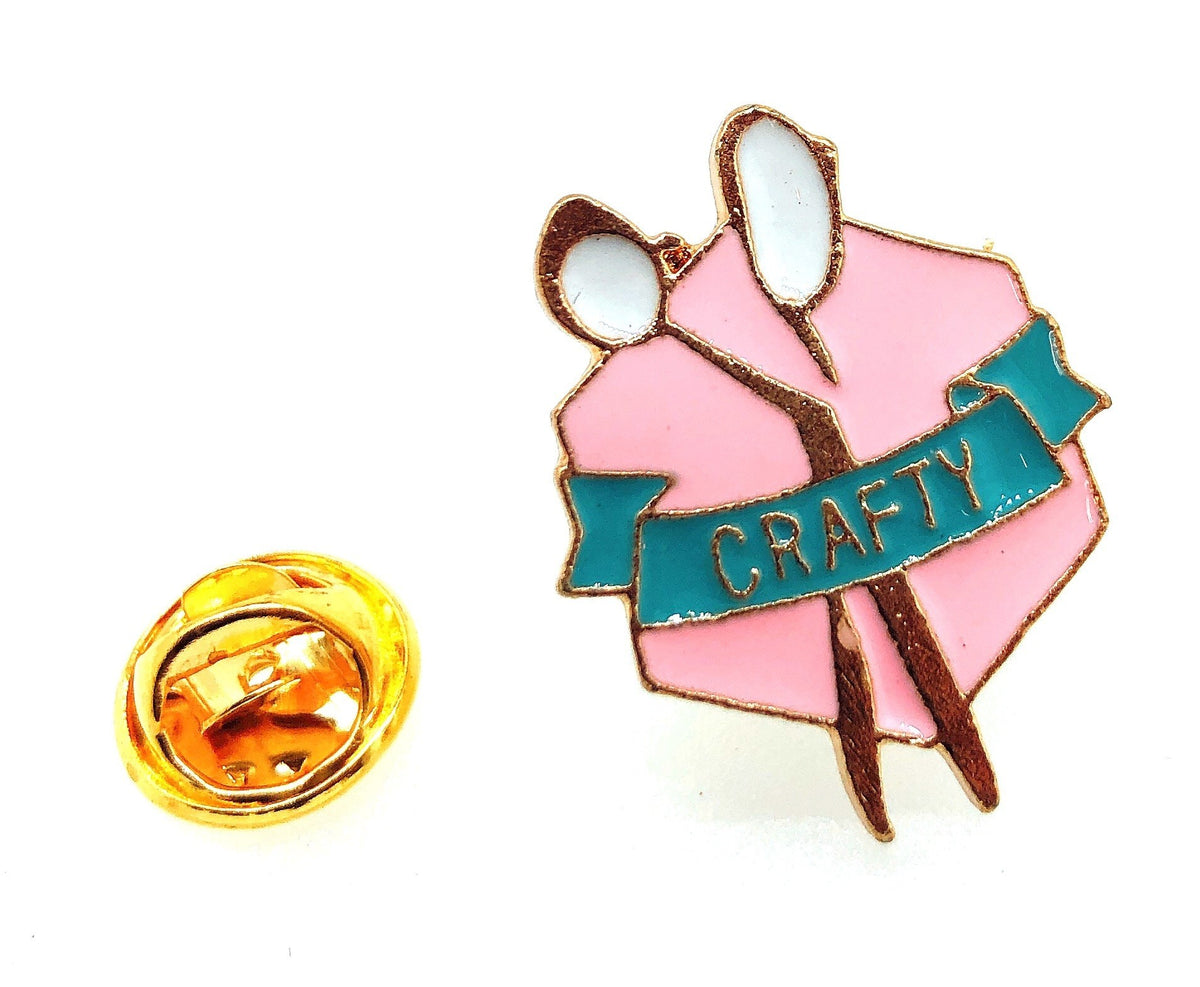 Pin de Solapa Crafty Scissors 25x20mm