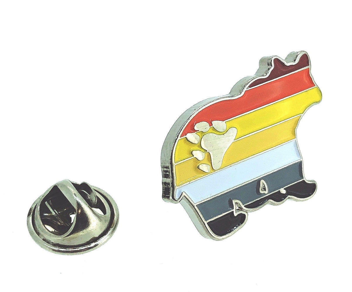 Pin de Solapa de la Bear Brotherhood Comunidad de Osos