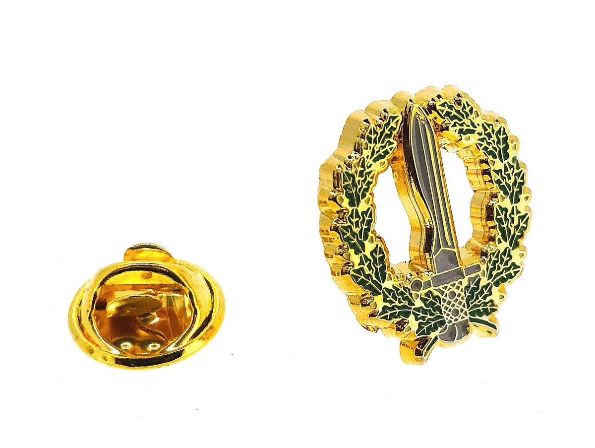 Pin de solapa del Emblema de las Unidades de Operaciones Especiales del Ejército de Tierra Español GOE Dorado