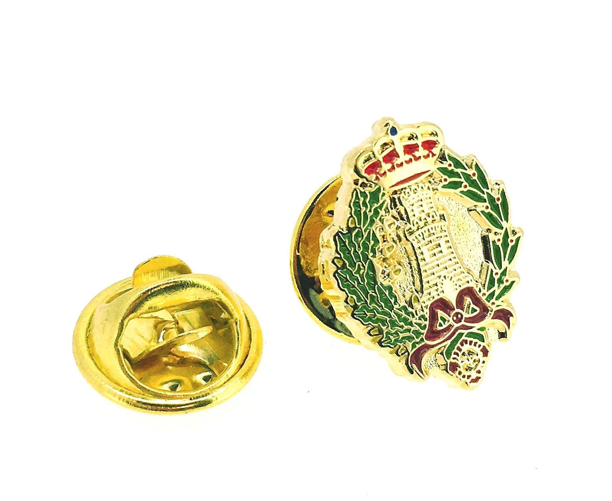 Pin de Solapa del Emblema del Arma de Ingenieros del Ejército de Tierra de España