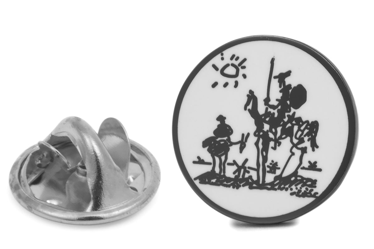 Pin de Solapa Don Quijote de la Mancha 18mm