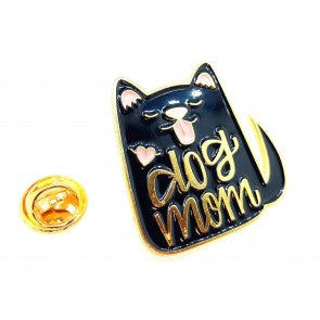 Pin de Solapa Dog Mom 35x30mm