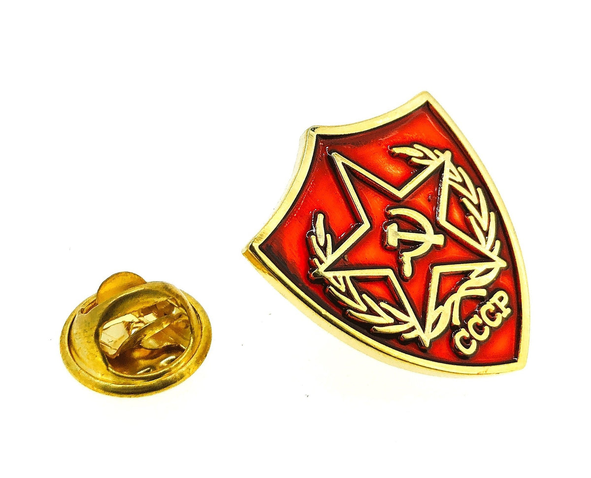 Pin de Solapa Bandera del Emblema Soviet CCCP