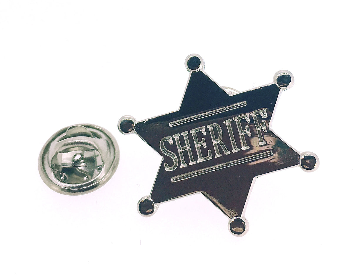 Pin de Solapa Estrella Sheriff