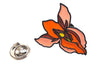 Pin de Solapa Flor Naranja, Rosa y Roja 30x25mm