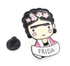 Pin de Solapa Frida Kahlo Flower Modelo 2 30x20mm