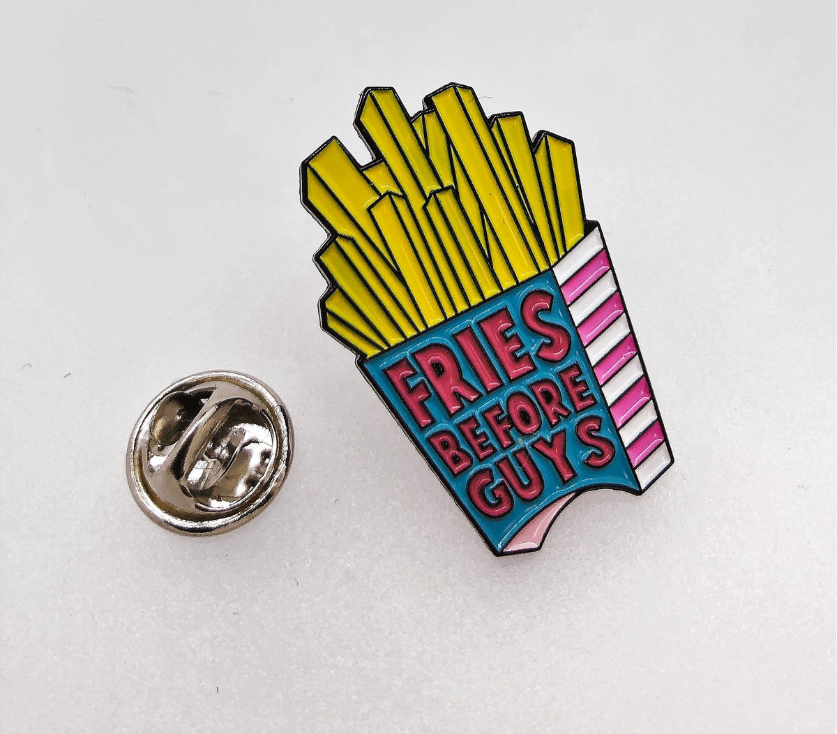 Pin de Solapa Fries Before Guys 35x20mm