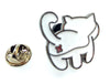 Pin de Solapa Gato de Espaldas 25x25mm