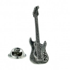 Pin de Solapa Guitarra Eléctrica Acero