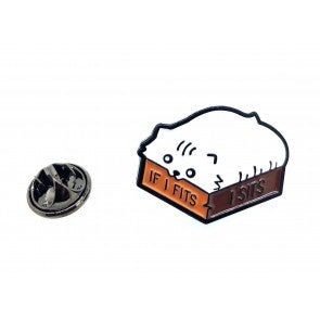 Pin de Solapa If I Fits I Sits 25x20mm