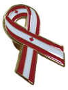 Pin de Solapa Lazo Bandera Canada Flag Ribbon Canada 30x25 mm