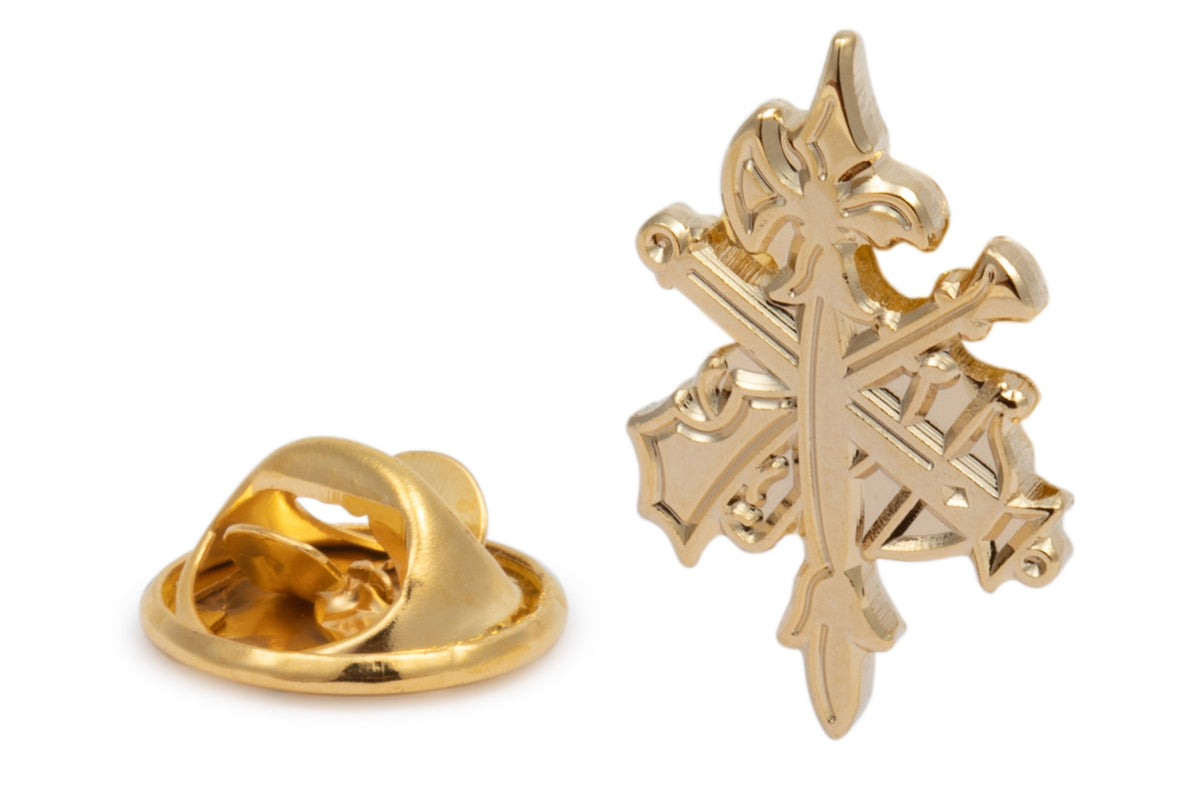 Pin de Solapa Legion Española Dorado 20x12mm